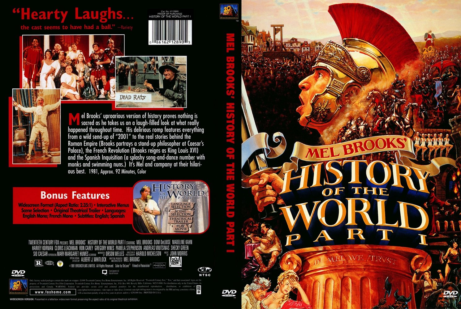 13+ History Of The World Part 1 Movie Poster PNG